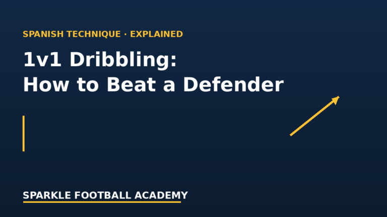 1v1 Dribbling: How to Beat a Defender Without Fancy Feet