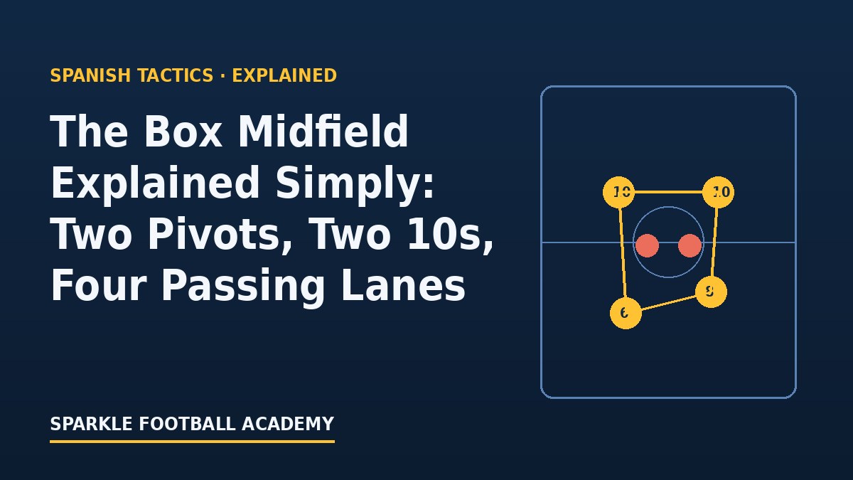 You are currently viewing Box Midfield Explained Simply: Two Pivots, Two 10s, Four Passing Lanes
